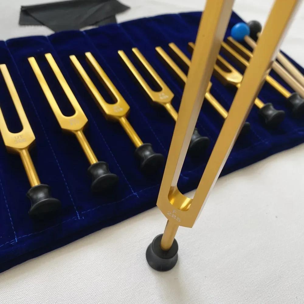 Tuning Fork Sound Healing Chakras Therapy Tuning Fork Musical Instrument Percussion Meditation Yoga Accessories