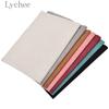 New Lychee Life 21x29cm A4 Faux Suede PU Leather Fabric For Garment Waterproof Synthetic Leather Fabric DIY Sewing Material