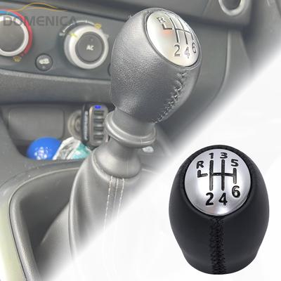 6-ступенчатая ручка переключения передач автомобиля кожаный руль для Renault Megane MK3 Clio Laguna для Nissan для Vauxhall Аксессуары для интерьера
