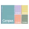 KOKUYO Note Campus Note Limited B5 Dot B Ruled 5 Color Pack Baked Color No-3CBTN-L35X5 B Ruled (6mm)