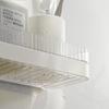 Wall Mounted Toiletries Holder No Nail Bathroom Shelf Bathroom Storage Rack  for Shampoo