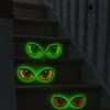 Green Light Luminous Animal Eye Wall Stickers Creative Fluorescent Wall Decoration Stickers Self-adhesive Wall Stickers