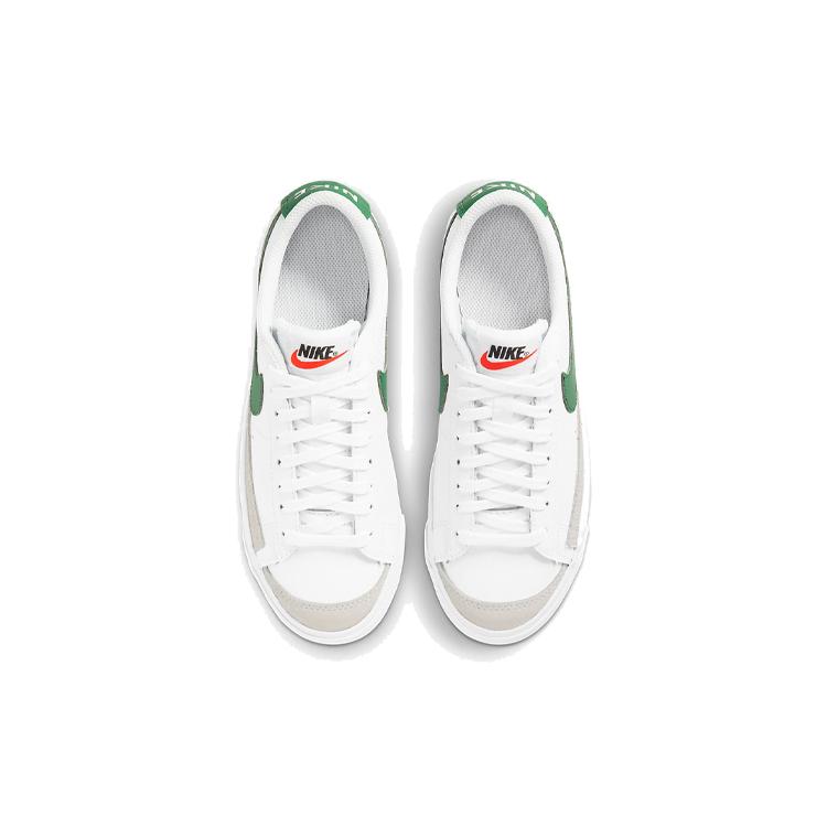 Nike Кроссовки Blazer Low 77 White Pine Green GS DA4074-115