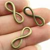Бесконечность Сердце Любовь Соединитель Аксессуары Части Мужские Ювелирные Изделия Массивные Милые Художественные Принадлежности