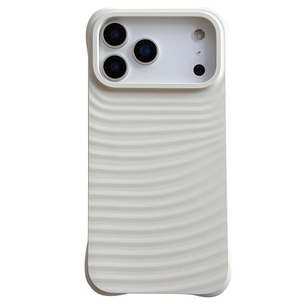 Чехол для iPhone 17 Pro Max с рисунком волны, из жидкого силикона, противоударный чехол для телефона