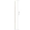 Sun Shade Pole 200 cm Galvanized Steel