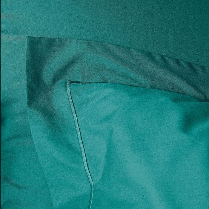 Наволочка из чесаного перкаля "Джулиан" все размеры Чистый хлопок - Джулиан Паон - 50 х 70 см, плоские стеганые рюши