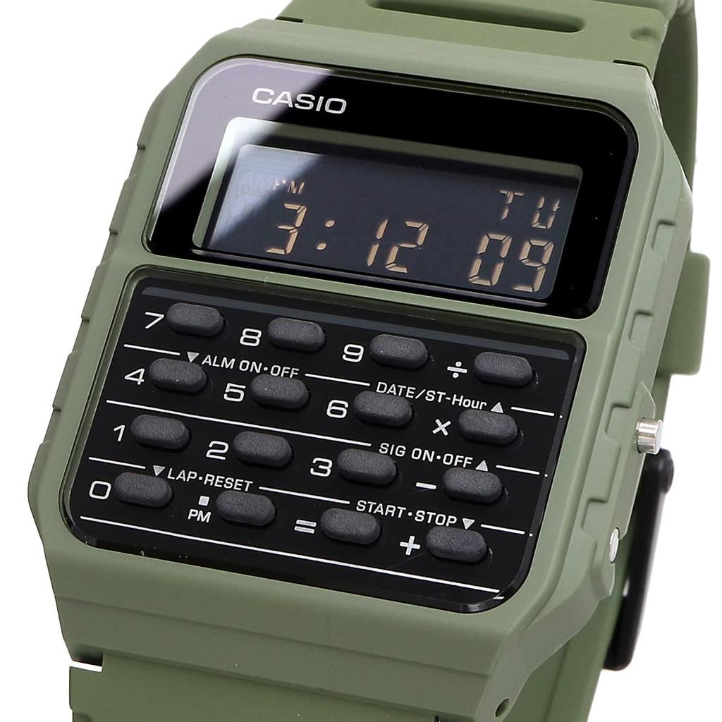 Casio Standard Calculator Watch with Calculator Function CA-53WF-3B (Overseas Model) [Used]
