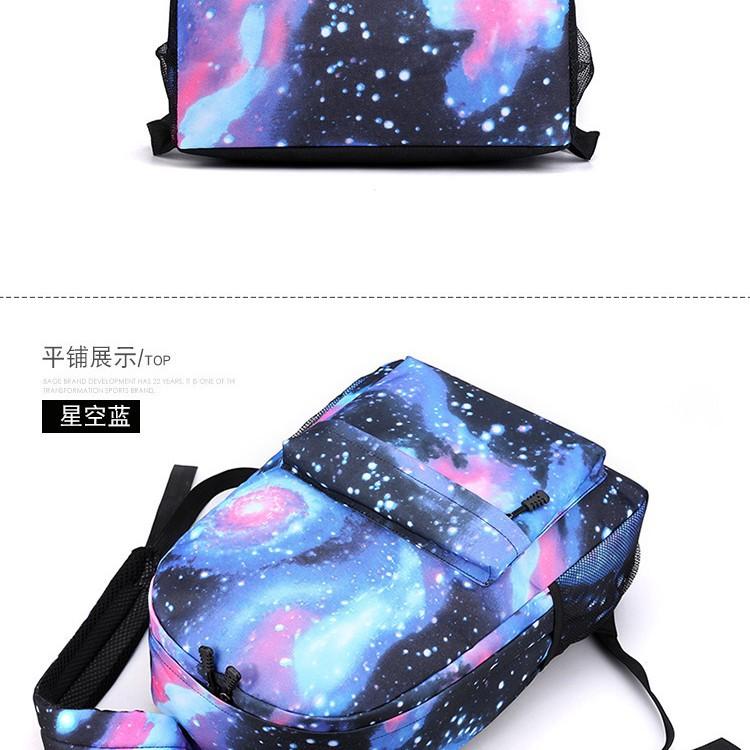 Attack On Titan Attackontitan Backpack Shoulder Pencil Case Three-Piece Oxford Cloth Student School Bag