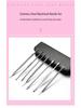 Stainless Steel 7-Piece Blackhead & Pimple Extractor Set with Double-Headed Tools for Acne Removal