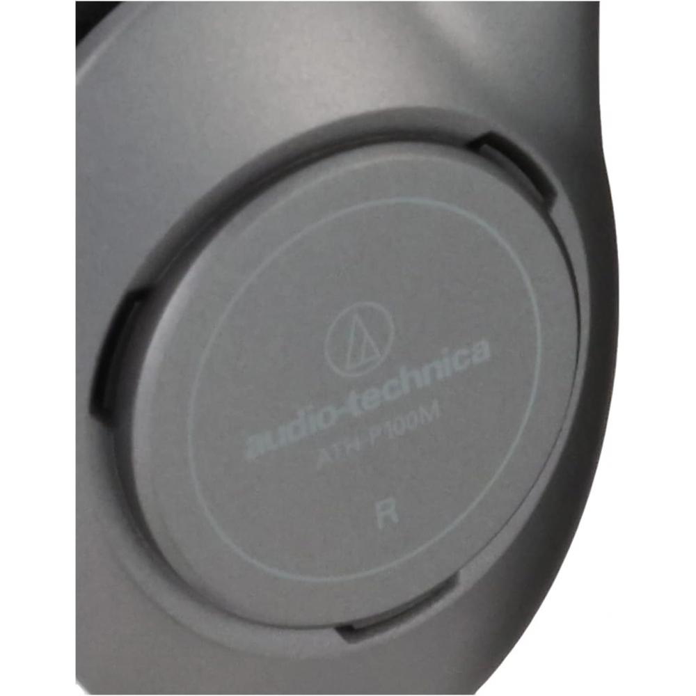 Audio Technica Ath P100m Проводные 1,5 м Открытые Накладные Серые наушники 1,5 м