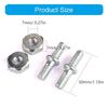 Replacement Metal Chainsaw Guide Plate Screw Nut Set for 180 381 Chainsaw Maintenance Screw Assembly Accessories