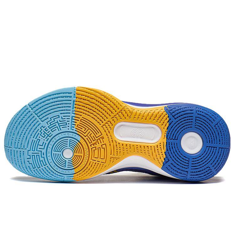 Li Ning Youth Pioneer Ling Team 3.0 Basketball Series Shock Absorption Rebound Breathable Support Mid-Top Basketball Shoes YKBT026-7