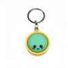 Funny Dumpling Baozi Keychains 6Pcs Pack with Steamer Random Color Novelty Key Holders for Travel Bag Decor Gifts