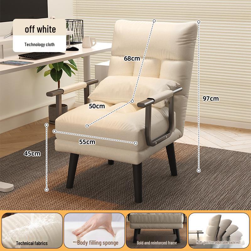 Раскладное кресло-диван: Раскладной диван-кровать для офиса, дневного сна и домашнего использования; Идеально подходит для сидения, сна и отдыха.