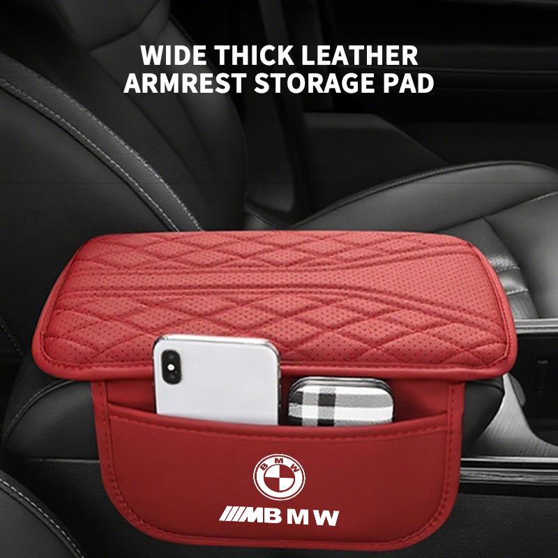 Universal Car Seat Armrest Center Console Pad Auto Arm Rest Mat For BMW 1 3 5 7 Series M F01 F20 F10 F13 E52 E53 E60 E93 tn2