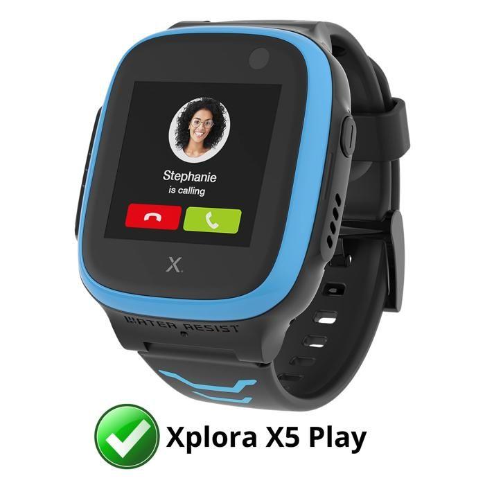 Чехол совместимый Xplora X5 Play - Жесткий защитный прозрачный чехол защитное стекло Phonillico