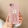 Для Apple iPhone 7 8 6 Plus 11 12 Pro Max Mini X XR SE XS Чехлы для телефонов Модные узоры с буквами короны Жидкий силиконовый противоскользящий корпус для Apple Shell