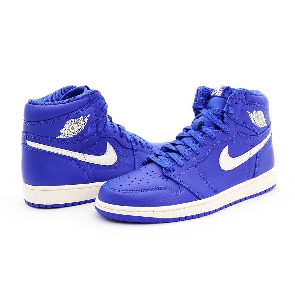 555088-401 Nike Air Jordan 1 Retro High Гипер Королевский Синий Парус (Мужской)