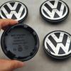 2026 Hot Emblems For VW Volkswagen Jetta MK5 Golf 4pcs/set 65mm Car Wheel Center Caps Rim Hub Caps For Volkswagen VW Golf 6 Pass