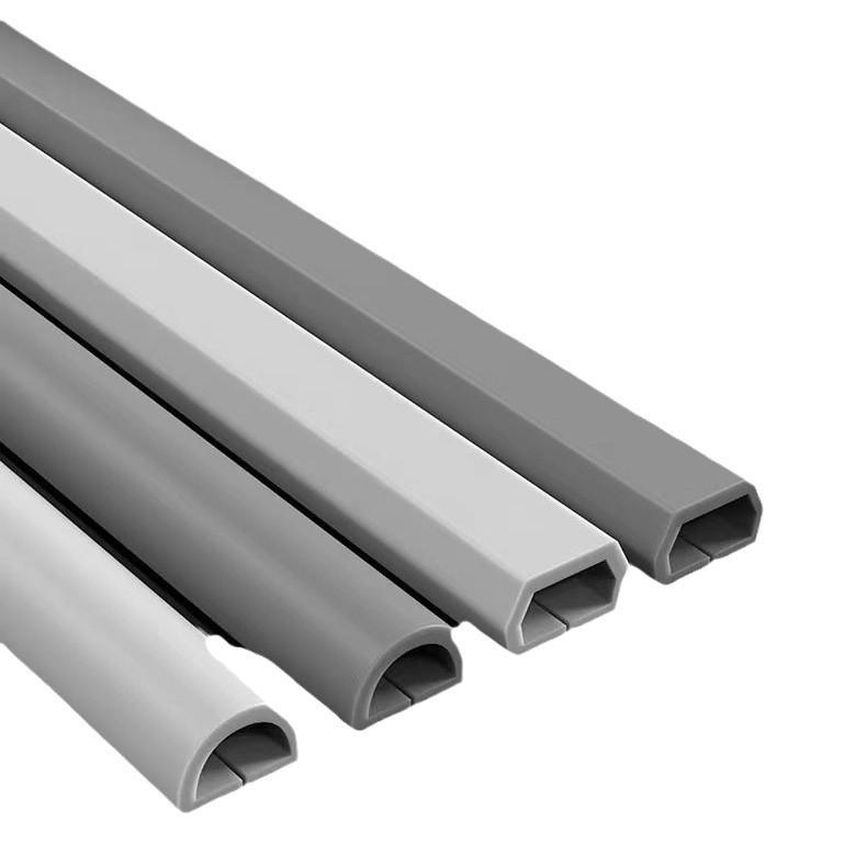 Самоклеящийся ПВХ кабель-канал: Невидимый, противоскользящий кабельный канал для накладной проводки