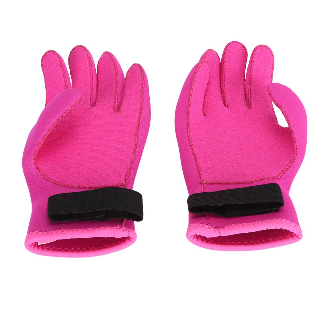 3mm Thick Diving Thermal Gloves Anti Slip Five Finger Neoprene Wetsuit Water Sports Gloves for Snorkeling Surfing