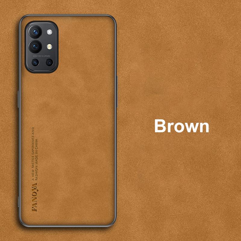 Luxury Leather Case For OnePlus 9R 9RT 9 Pro 5G Cover Matte Silicone Protection Phone Case For One Plus 9 R RT 9 Pro OnePlus9