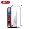 2pcs Full Coverage Tempered Glass For TCL 10 20 30 40 SE 5g Screen Protector For TCL 408 406 305 20 30 E 40 XE XL 20B 20E 20Y