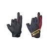 Shimano Nexus Windproof Magnetic Size M Gloves, 3-Piece Cut, GL-112V, Red,
