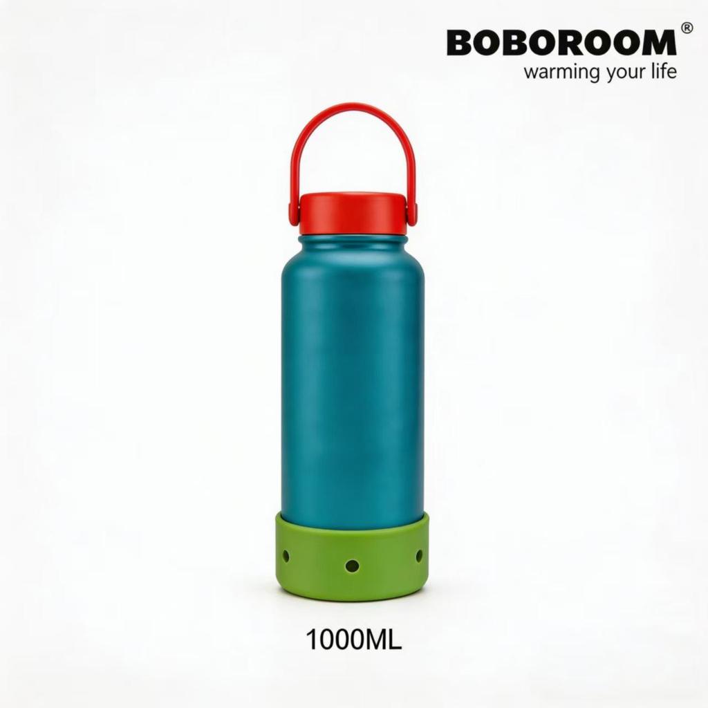 BOBOROOM Термобутылка из нержавеющей стали 304 - Сохраняет напитки горячими/холодными для активного отдыха.