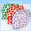 Heart Love Reversible Fisherman Hat For Summer Sun Protection Breathable Cute Outdoor Accessory