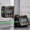 Four-sided Magnetic Electronic Angle Protractor Waterproof Digital Inclinometer  Level Gauge Tool