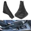 Для Vauxhall Astra G 1998-2004 Astra G Coupe 2000-2004 Рычаг переключения передач Ручка переключения Ручной тормоз Кожаный чехол-гетр