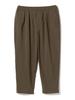 Beams Painter Dry 2-Pleat Easy Pants, Men's, Olive, Size S, 11241790803