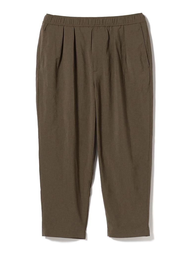 Beams Painter Dry 2-Pleat Easy Pants, Men's, Olive, Size S, 11241790803