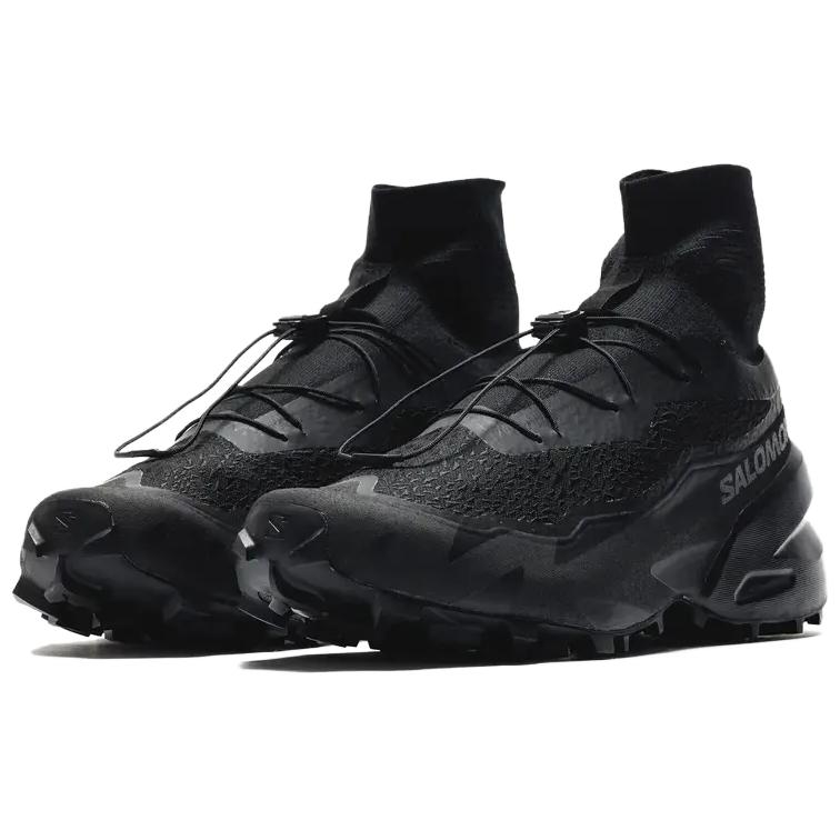 SALOMON Speedcross Advanced Повседневные Универсальные Амортизирующие Нескользящие Износостойкие Полувысокие Кроссовки для Бега Унисекс Кроссовки для Бега Черный 475155