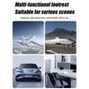 Подставка для ног для автомобиля Автомобильная подставка для ног Регулируемая поддержка Качалка для ног Нога Комфорт для сна Дети Взрослые Поезд