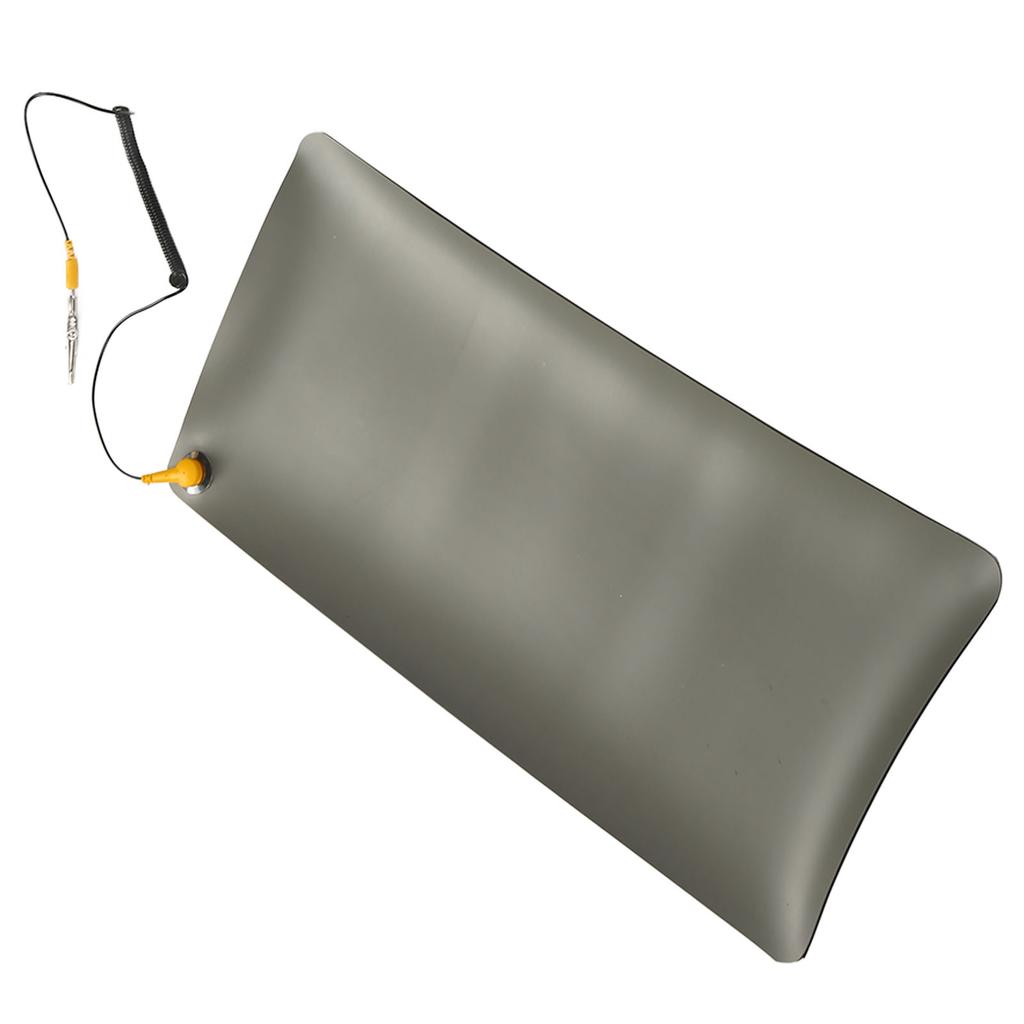 Антистатический коврик резиновый термостойкий противоскользящий коврик для ремонта электроники с заземляющим проводом