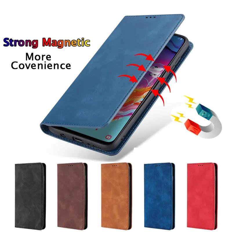 Роскошный кожаный чехол для Xiaomi Redmi Note 8 2021 8T 9 9T 9S Note 4 4X 5 5A Prime 6 7 Pro Max Flip Защитный магнитный чехол Сумки