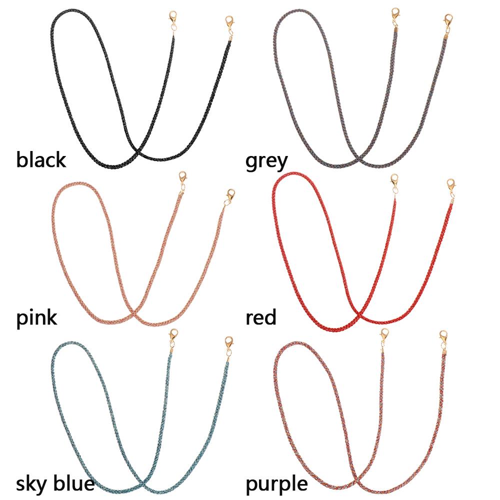 Non-Slip Lightweight Anti-lost Hanging Necklace Glasses Lanyard Eyewear Chain Mask Holder Strap