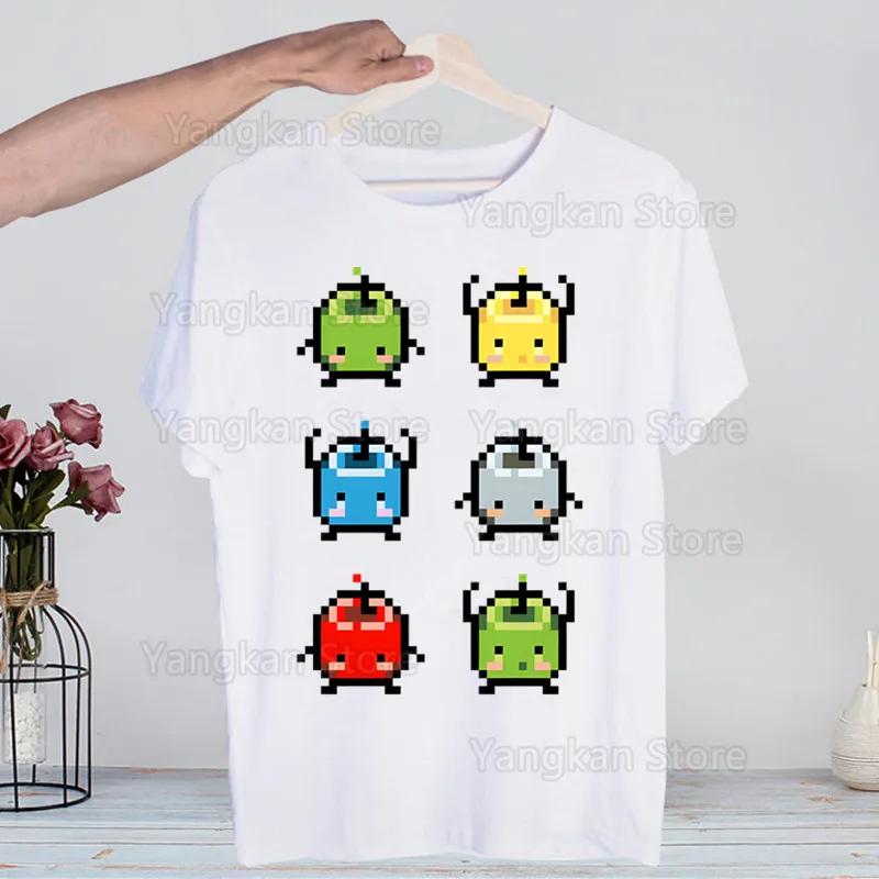 Футболки Stardew Valley Смешные Хип-хоп Летние Женские Мужские Футболки Уличная одежда Ульззанг Харадзюку Футболка