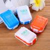 Travel 8 Compartment Pill Box Medicine Tablet Holder Organizer Dispenser Case