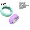 Smart Ring Cover 2 Pcs Silicone Protector for Oura Ring5, Ultra-Thin Sleeve, Durable Protection Scratch Resistant Waterproof All Round Daily Women Men