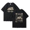 Arctic Monkeys Inspired T Shirt - Album List Doodle Print Vintage T-shirt Men Women Hip Hop Punk Short Sleeve Tshirts Streetwear