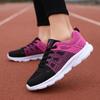 Women's Shoes Spring Mesh Breathable Sports Shoes Women's Flat Heel Soft Sole Running Shoes Casual Shoes Single Shoes Flying Weaving Fashion