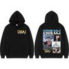 Худи с графикой тура альбома рэпера CRIS MJ 2025, мужская женская модная хип-хоп поп-музыка, пуловеры оверсайз, толстовки высокого качества