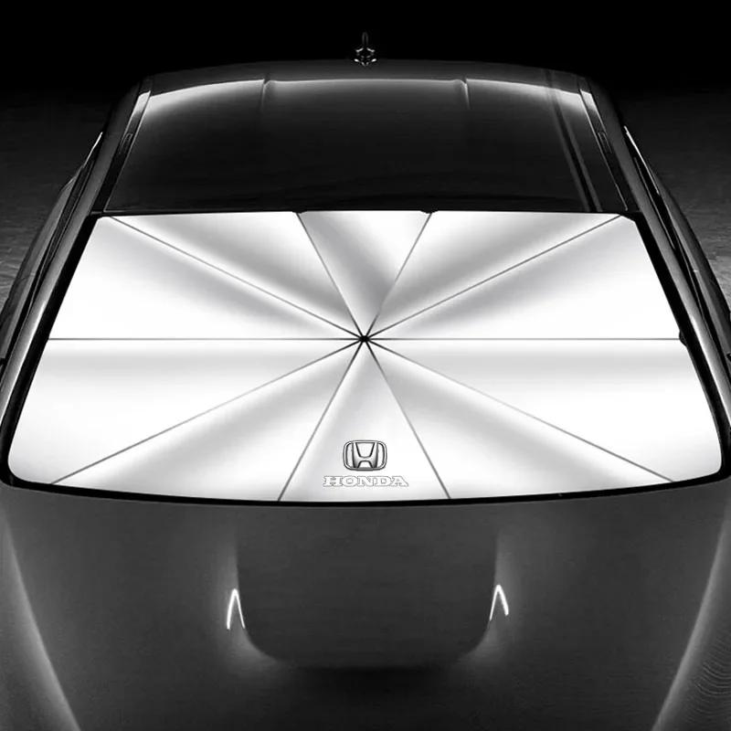 Для Honda Автомобильный солнцезащитный козырек-зонт Защитный зонт Складной Для Honda Civic Accord Crider City XRV CRV Inspire Fit Ody