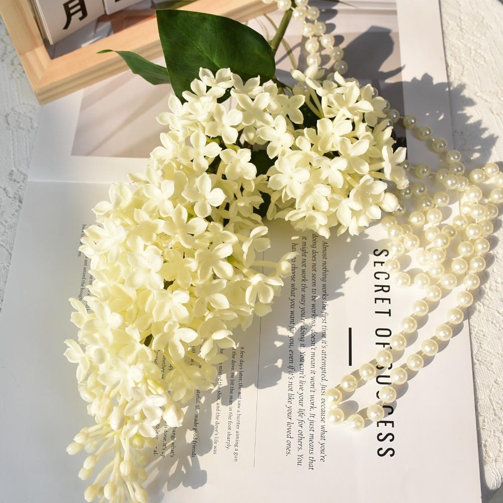 Розовый Искусственный Силиконовый Сиреневый Цветок 75 См Фиолетовые Искусственные Растения Симуляция Пластиковый Искусственный Цветок Украшения для Гостиной