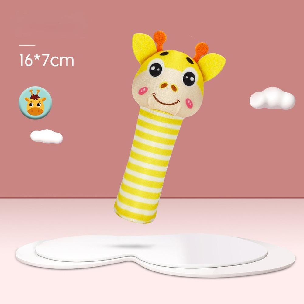 Детские колокольчики с животными, мягкая игрушка-погремушка, погремушки для новорожденных, мобильные детские игрушки, милые плюшевые игрушки Bebe, рождественский подарок для детей 0-12 месяцев