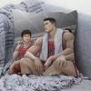 SSLAMS DDUNKS Anime Cushion Cover Pillow Cover Decor Pillowcase Printed Cushion Case For Couch